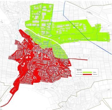 Übersichtsplan der Wasserhärte Schwieberdingen Übersichtsplan der Wasserhärte Schwieberdingen