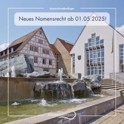 Rathaus mit Brunnen