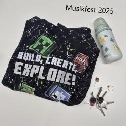 T-Shirt, Schlüssel Babytrinkflasche