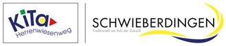 Logo von Schwieberdingen und der Kindertagesstätte Herrenwiesenweg Logo von Schwieberdingen und der Kindertagesstätte Herrenwiesenweg