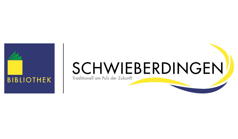 Logo von Schwieberdingen und der Bibliothek