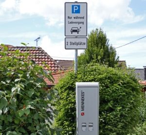 Tankstelle für E-Autos