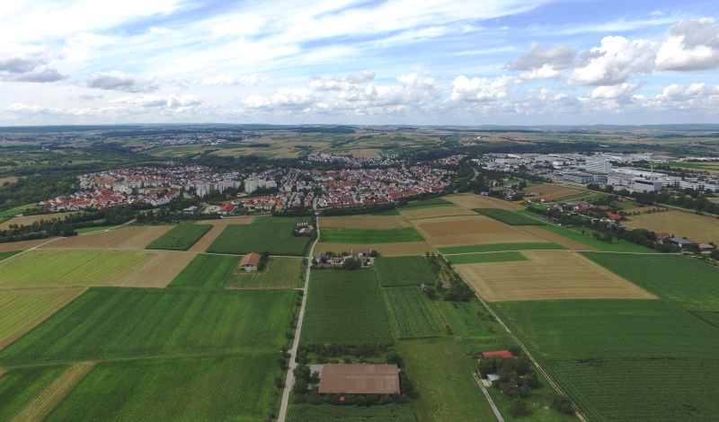 Luftaufnahme Schwieberdingen