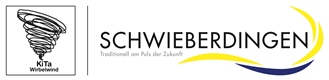 Logo von Schwieberdingen und der Kindertagesstätte Wirbelwind Logo von Schwieberdingen und der Kindertagesstätte Wirbelwind