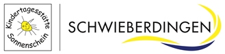 Logo von Schwieberdingen und der Kindertagesstätte Sonnenschein