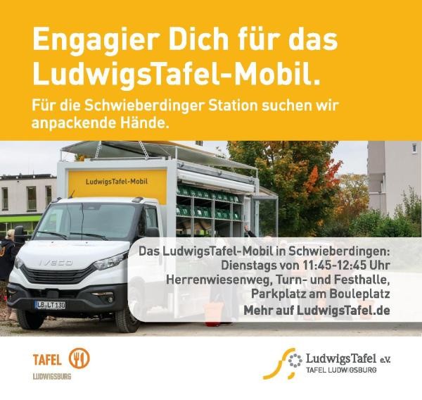 Tafelmobil mit Lebensmitteln