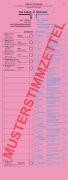 Muster Stimmzettel Muster Stimmzettel