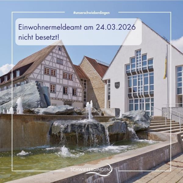 Gebäude mit Brunnen