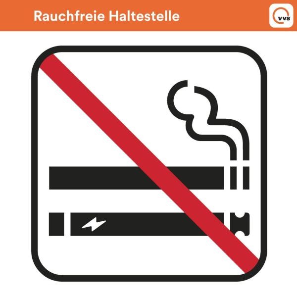 Zigarette mit durchgestrichenem Balken