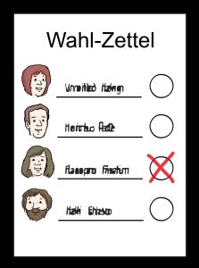 Wahlzettel