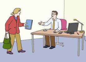 Büro mit 2 Personen