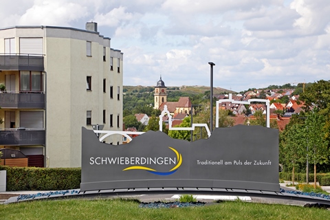 Foto Ortseingang von Schwieberdingen